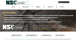 Desktop Screenshot of nsgportal.org